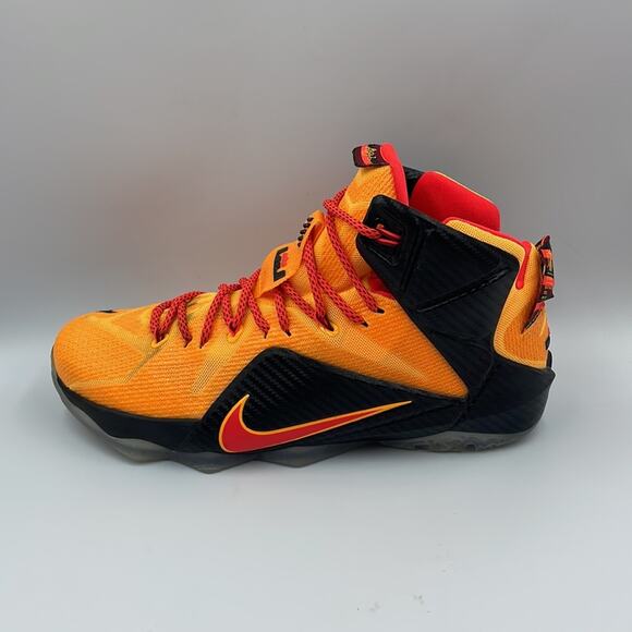 Nike LeBron 12 Witness ‘CLE’ Basketball Shoes 684593-830 Men’s Sz‎ 10.5